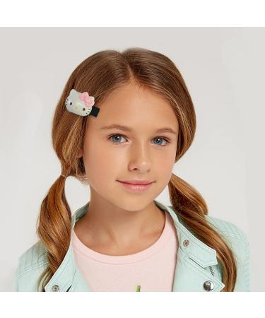 Santa Cute Cartoon Hair Clips for Girls - Set of 5 Metal Snap Barrettes | Girls Hair Accessories Gift - Buy Online on GoSupps.com