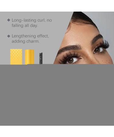 Volume and Length Mascara 15g Waterproof Mascara for Women and Young Girls with Lengthened and Voluminous Eyelash Effect Waterproof Makeup Free Beauty Mascara - Buy Online on GoSupps.com
