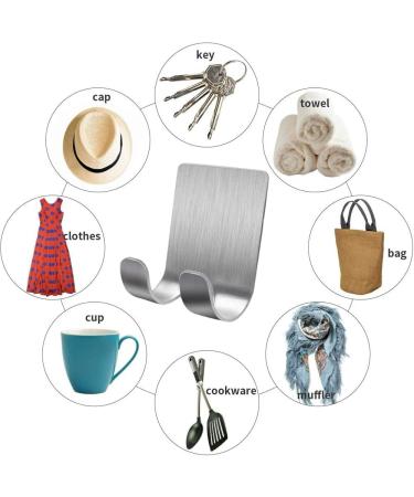 Dongda Stainless Steel Razor Holder Bracket - Self-Adhesive Shower Rack for Bathroom - Waterproof Multi-Purpose Hook - No Drilling Required - Buy Online on GoSupps.com