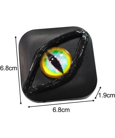 Predolo Yellow Contact Lens Storage Container | Travel Mini Box for Everyday Use & Office | Durable Contact Lenses Organizer - Buy Online on GoSupps.com