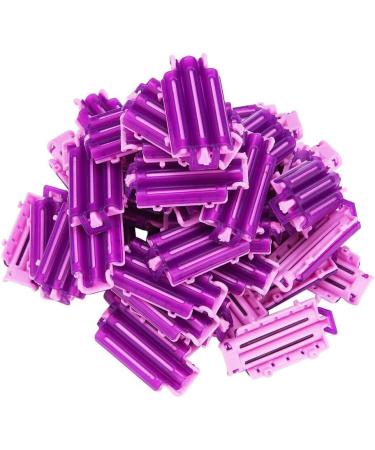 osiuujkw 1 Bag ABS Women Hair Curler Foldable Solid Color Salon Hairstyling Hairdressing Curlers Curling Tool Accessories - Buy Online on GoSupps.com