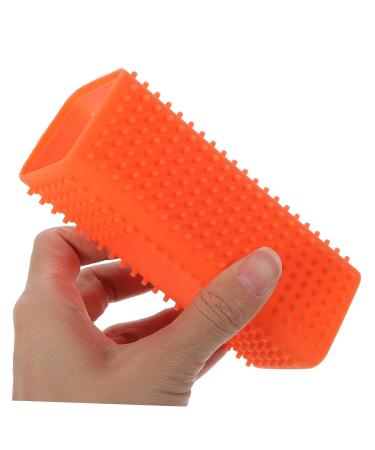 Pet Hair Brush & Remover - Effective Pet Hair Cleaner for All Pets | Orange 12.20X4.50CM | International Shipping Available - Buy Online on GoSupps.com