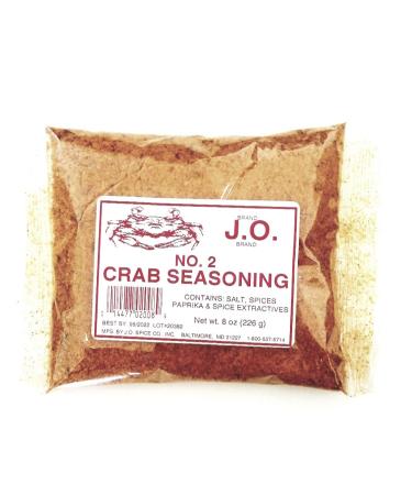 J.O. CRAB SEASONING 8 Ounce (Pack of 1)