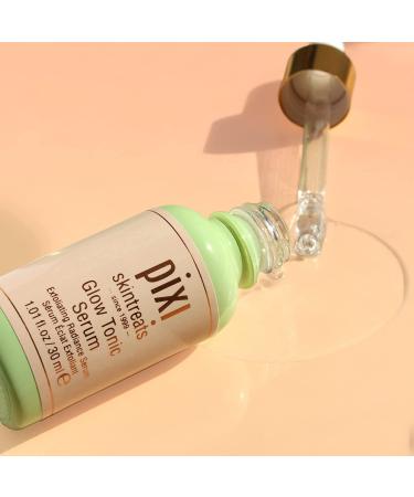 Pixi Beauty Skintreats Glow Tonic Serum 1 fl oz - Brightening & Hydrating Skincare - Buy Online on GoSupps.com