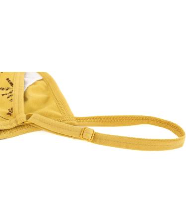 Manci Nursing Top Tank Cami Maternity Pajama Sleep Bra | Women's Cotton | Black/Yellow/Blue - Large - Buy Online on GoSupps.com