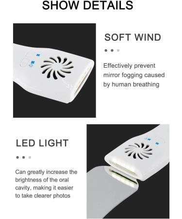 Buy Cicolo Dental Oral Photoflector with LED Handle - Stainless Steel Occlusal Photography Mirror for Orthodontics - International Shipping Available - Buy Online on GoSupps.com