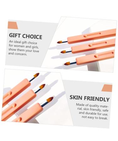 Buy MAGICLULU Retractable Lip Brush - Portable Lip & Eye Makeup Tool for Travel | Perfect for Gloss Lipstick and Eyeshadow - Buy Online on GoSupps.com