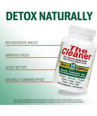 The Cleaner 14-Day Men's Formula - 104 Capsules by Century Systems - Buy Online on GoSupps.com