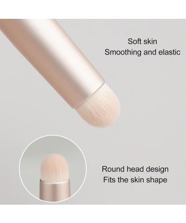 7pcs Round Head Portable Pink Handle Lip Smudge Brush Lip Blending Brush with Lid Professional Lip Smudge Brush for Lipstick Round End Lip Brush for Women Girl Gift(Pink 7 Pieces Of Set) - Buy Online on GoSupps.com