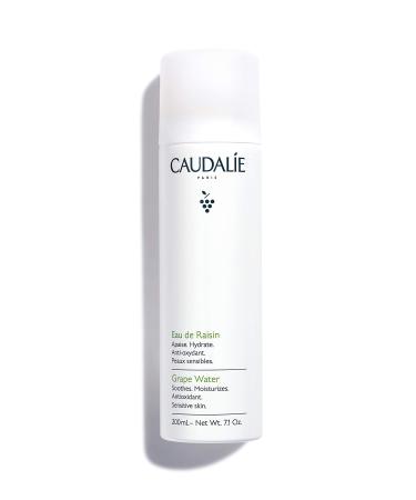 Caudalie Grape Water Face Mist, Soothing Organic Facial Spray for Sensitive Skin, Dermatologically tested and Fragrance-free 7.1 Fl Oz (Pack of 1)