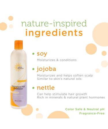 Earth Science Fragrance Free Conditioner - 3 Pack (12oz) | Nourish & Hydrate Hair - Buy Online on GoSupps.com