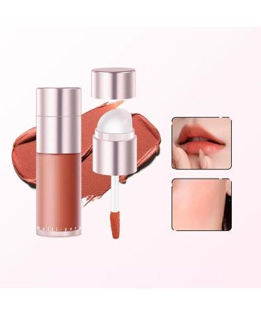 Blush Stick for Cheeks Eyeshadow Cream Blush for Cheeks Matte Double Sided Cosmetics Face Makeup for Women Girls Eye Lip Travel Dating Holiday Party Wedding Office School 2 - Buy Online on GoSupps.com