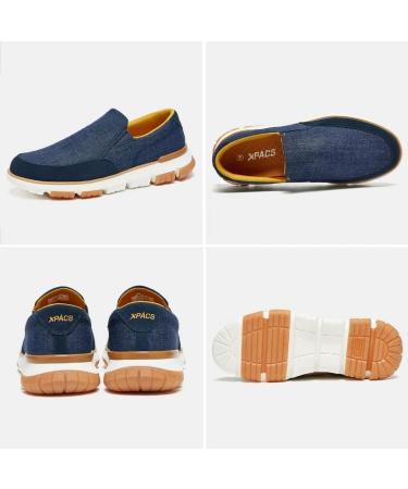 XPACS Plantar Fasciitis Slip On Shoes for Men - Arch Support Loafers for Heel Pain Relief - Buy Online on GoSupps.com
