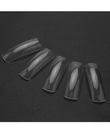 500 Fake French Transparent Nails For Manicure To Do-It-yourself Varnish or Gel Extension 10 Sizes - Buy Online on GoSupps.com