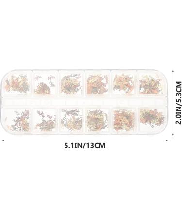 minkissy 5boxes Constellation Nail Charm Nails Designed Diy Word of Ladies Art for Decors As Decorations Twelve Constellations Shown Girls D Ornaments and Zodiac Charms Message - Buy Online on GoSupps.com