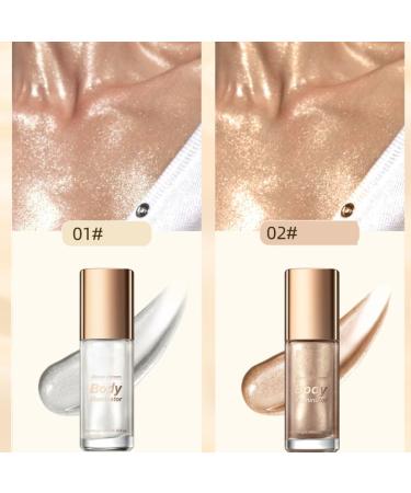  KARLOR Body Oil - 40 ml - Glitter Liquid - Shiny - Body Cream with Glitter - Rose Gold - Buy Online on GoSupps.com