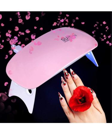 Mini-LED Nail Dryer - Portable UV Lamp for Gel & Shellac - 6W USB Nail Polish Dryer for Manicure & Pedicure - Buy Online on GoSupps.com