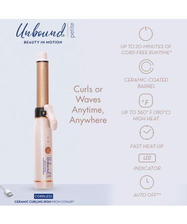 Conair CR320C Unbound Petite Cordless Curling Iron Curling iron Pink Petite - Buy Online on GoSupps.com