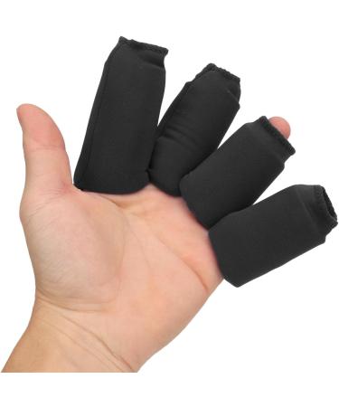 Thumb Ice Sleeves - 4Pcs Multipurpose Finger Ice Sleeves for Outdoor Use | Black | Best for Pain Relief & Recovery - Buy Online on GoSupps.com