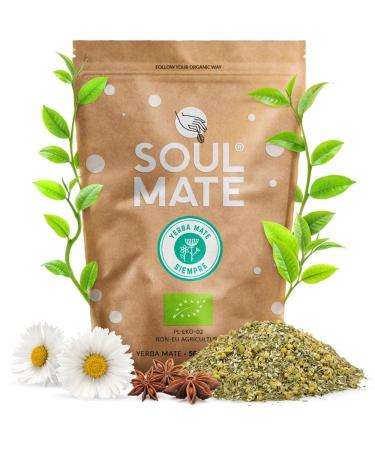 Soul Mate Org nica Siempre 500g Yerba Mat Bio du Br sil Mat aux herbes avec camomille anis & aneth Ar me pic