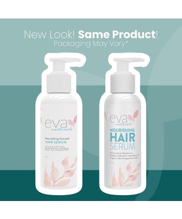Eva Naturals Biotin Hair Growth Serum - 4 Oz - For Hair Loss Support and Frizz Control - Advanced Hair Growth Treatment for Men & Women - Buy Online on GoSupps.com