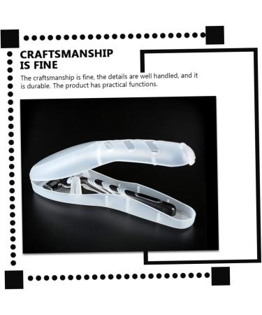 Minkissy 5-Piece Razor Travel Organizer Set - Plastic Storage Box & Transparent Suitcase Cover for Hair Cutters & Electric Razors - Safe Travel Accessory - Buy Online on GoSupps.com