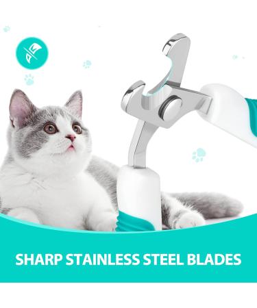 Tarnel Cat Nail Knobs - Professional 25 Claw Scissors for Small Dogs Puppies Cats & Rabbits - Ideal Pet Grooming Tool in Blue - Buy Online on GoSupps.com