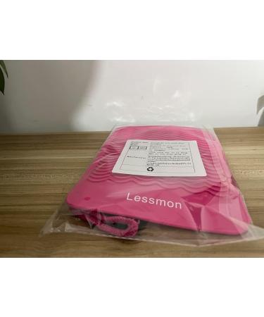 Travel Pad for Straighteners & Curling Irons - Heat-Resistant Glove 22.9x16.5 cm Pink | Lessmon Rosa - Buy Online on GoSupps.com