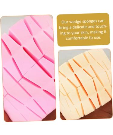 DOITOOL 3 Triangle Puff Beauty Sponge Foundation Blending Puffs Facial Tools Beauty Tools Creams Makeup Foundation Makeup Puff Hydrophilic Polyurethane Miss Face - Buy Online on GoSupps.com