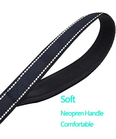 Dog Lead Short Training Dog leashes 25 inch Black - Buy Online on GoSupps.com