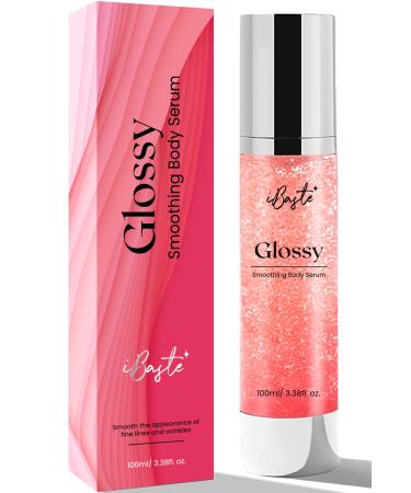 B Glossy Body Serum - Anti-Aging & Wrinkle Smoothing Formula Natural Ingredients Visible Results Hydrating & Firming 100ml