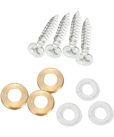 jumbans 16 mm Stainless Steel Mirror Screw Cap (64 Pieces) - Buy Online on GoSupps.com