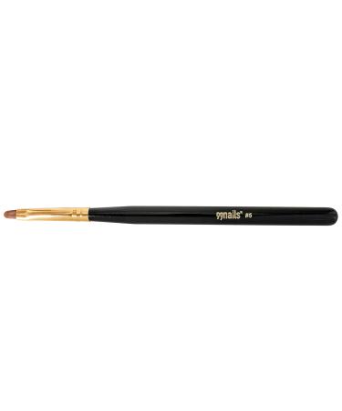 99nails Gel Brush Gold Round No. 5 - Premium Acrylic & UV Gel Nail Art Brush for Perfect Nail Design - Buy Online on GoSupps.com
