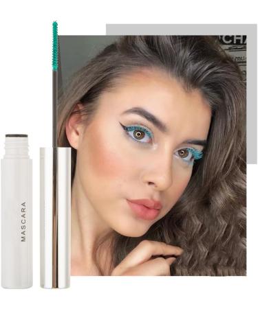  HADAVAKA 2pcs Waterproof Mascara Primer Mascara For Voluminous Eyelashes Extra Long Colored Fiber Volume Curl Lengthening... Smudge-Free Mascara (08# Purple) - Buy Online on GoSupps.com