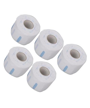 Soft & Stretchy Disposable Hairdressing Paper - 5 Rolls One-Way Neck Strips for Hairdressers Prevents Skin Contact Visible Elasticity - Buy Online on GoSupps.com