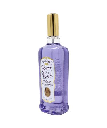 Royal Violets Baby Cologne with Aloe Vera - 7.6 Fl Oz - Relaxing Aroma | Sensitive Skin Formula - Buy Online on GoSupps.com