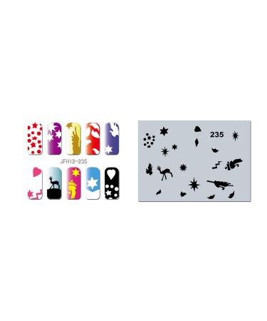 Fingernail stencil (airbrush nail art) Fengda JFH12-235