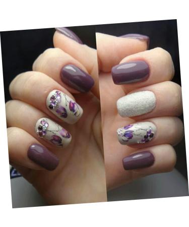 BIUDECO Tastynails 1 Sheet Skz Stickers Applique Nail Sticker Nail Art Decals Nail Art Sticker Women Nail Art Sticker Nail Decals The Flowers Nail Decal Women Flower Stickers - Buy Online on GoSupps.com