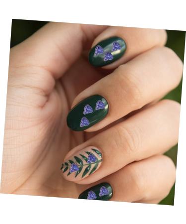 DRESSOOS 1 Glass Chip Nail Filler Vintage Glass Old Vase Epoxy Resin Epoxy Nail Accessories Nail Art Stone DIY Charm Filler Irregular Rhinestones Nail Stickers Gravel Broken Glass 0.5X0.3cm Colourful - Buy Online on GoSupps.com