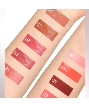 MAEPEOR Hydrating Lip Balm - 9 Colors Smooth & Moisturizing Non-Sticky Tint with Long Lasting Shine (Color 03) - International Shipping Available - Buy Online on GoSupps.com