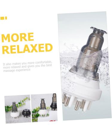  Healeved Healeved Scalp Applicator Comb Hair Detangler Applicator Removable Dandruff Dye Applicator Eyelash Shampoo Hair Serum Applicator Hair Applicator Comb Mister White Abs - Buy Online on GoSupps.com