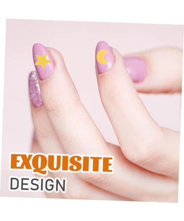 minkissy 3pcs 1 Nail Art Polymer Clay Nail Stickers Number Stickers Nail Art Supplies DIY Patch Phone Cases Moon Decor Polymer Clay Patch Nail Glitter DIY Phone Cover Slices Pendant Cartoon - Buy Online on GoSupps.com