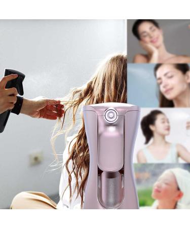 Laffeya 12oz Rose Gold Plastic Spray Bottle - Mist Sprayer for Cleaning and Hair Care - Buy Online on GoSupps.com