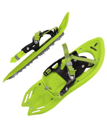 ALPIDEX snowshoe children shoe size 26 to 38 up to 55 kg Optional telescopic poles Winter dwarf without poles