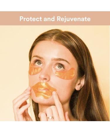 Camille Beckman Nourishing Collagen & Carob Lip Masks Moisture-Locking Formula with Hyaluronic Acid Set of 3 Treatments - Buy Online on GoSupps.com