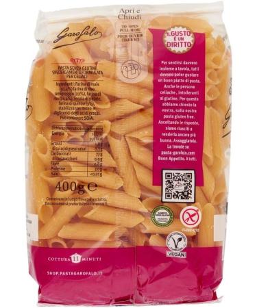 Italian Gourmet E.R. Garofalo Penne Rigate Senza Glutin Gluten Free Gluten Free Gluten Free Gluten Free Gluten Free and Italian Gourmet Polpa 400g (Pack of 20) - Buy Online on GoSupps.com