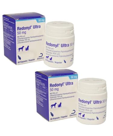 Dechra - Redonyl Ultra 50mg for dogs and cats - double pack - 2 x 60 capsules - Buy Online on GoSupps.com