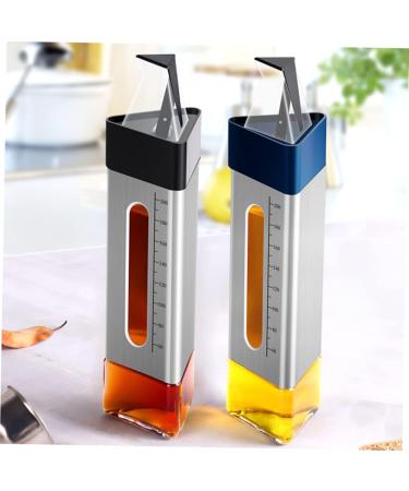 Zerodeko 3pcs Sauce Container Soy Sauce Bottle Kitchenware 24.5x6x6cmx3pcs Blackx3pcs - Buy Online on GoSupps.com