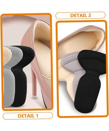 6 Pairs Reusable High Heel Half Size Insert Pads - Protective Heel Liners & Cushions for Comfortable Shoes - Assorted Colors & Adhesive Backing - Buy Online on GoSupps.com
