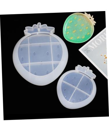 Hohopeti 1pc Strawberry Silicone Mold Folding Chairs Home Diy Mold White Epoxy Resin Household White 18.3X22CM - Buy Online on GoSupps.com
